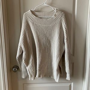Super soft, white/cream Aerie Sweater